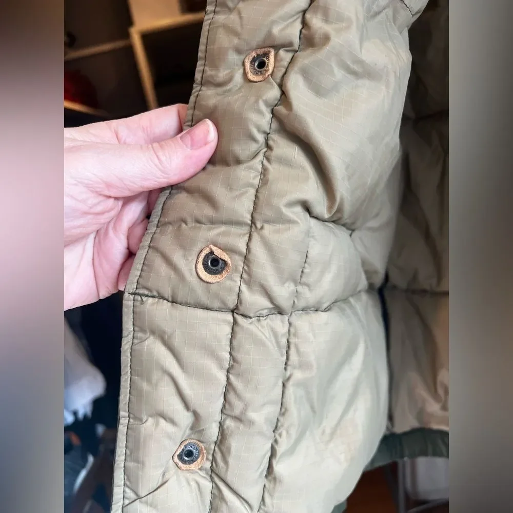 J. Crew Boulder Vest Expedition Down in Olive Green
